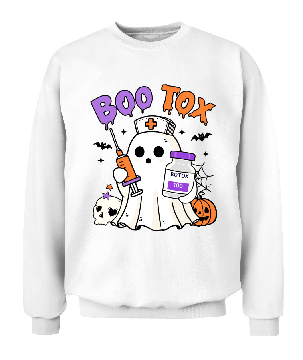 BOO Tox Nurse Ghost Filler Botox Halloween Aesthetic Nurse