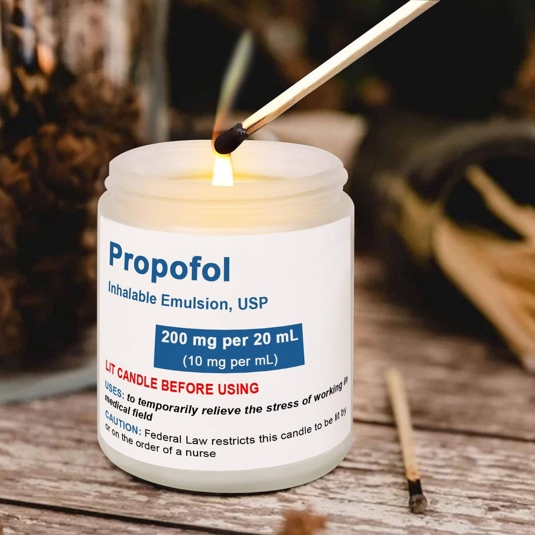 Nurse Appreciation Scented Candle | Gift for Women, Nursing Students & Practitioners