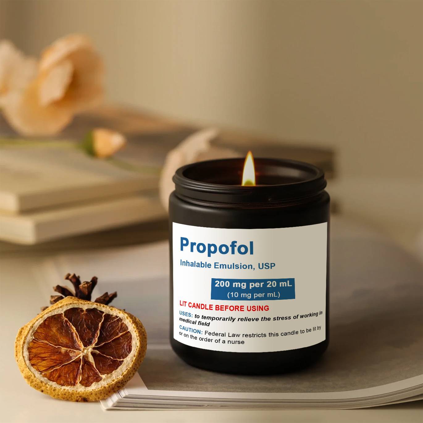 Nurse Appreciation Scented Candle | Gift for Women, Nursing Students & Practitioners