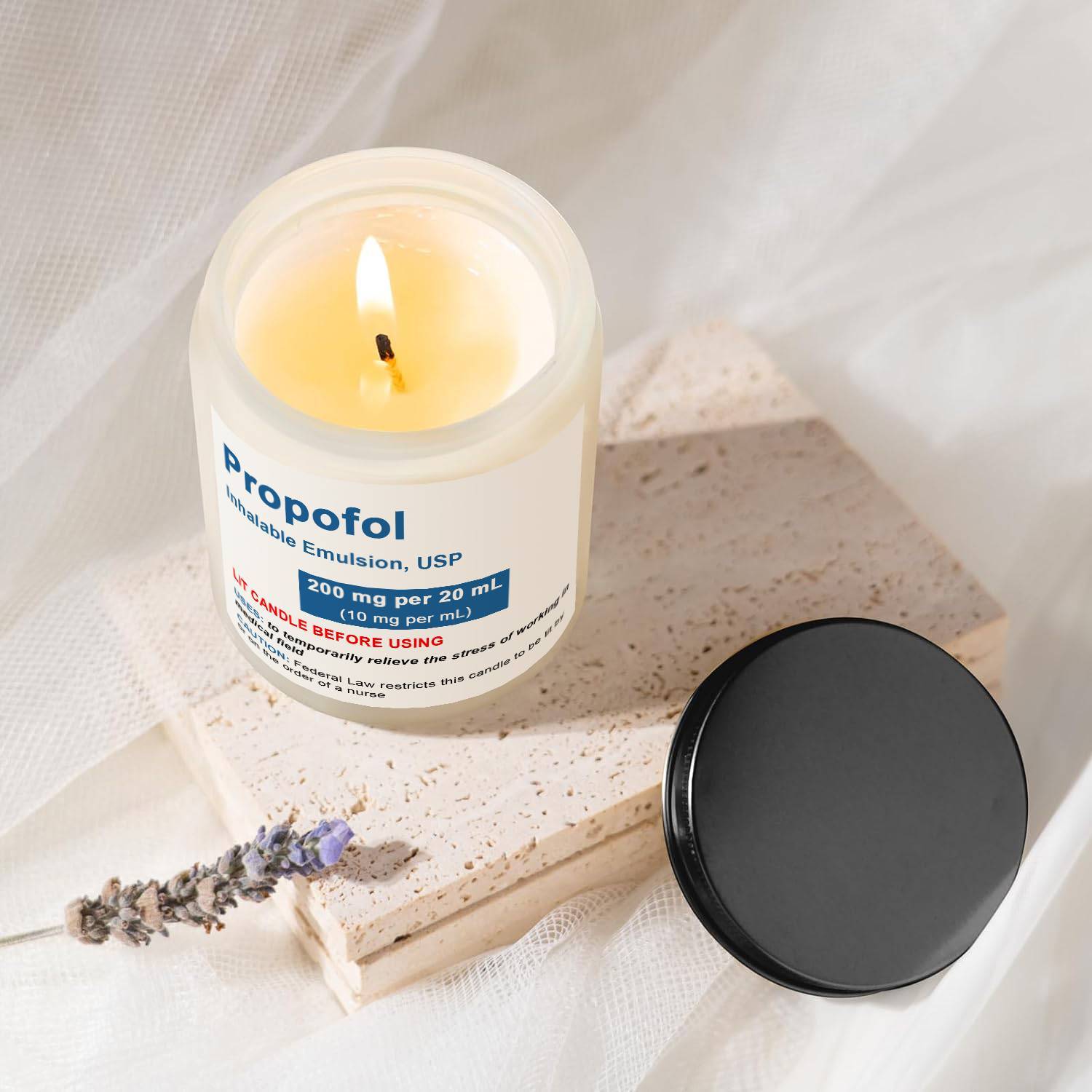 Nurse Appreciation Scented Candle | Gift for Women, Nursing Students & Practitioners