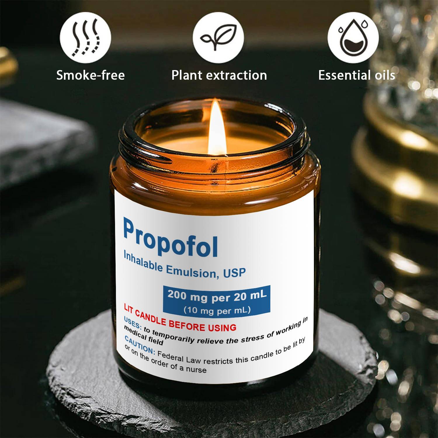 Nurse Appreciation Scented Candle | Gift for Women, Nursing Students & Practitioners
