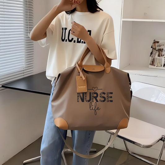 Stylish Nurse-Themed Crossbody Bag: Adjustable, Lightweight, and Spacious for Daily Commute and Travel