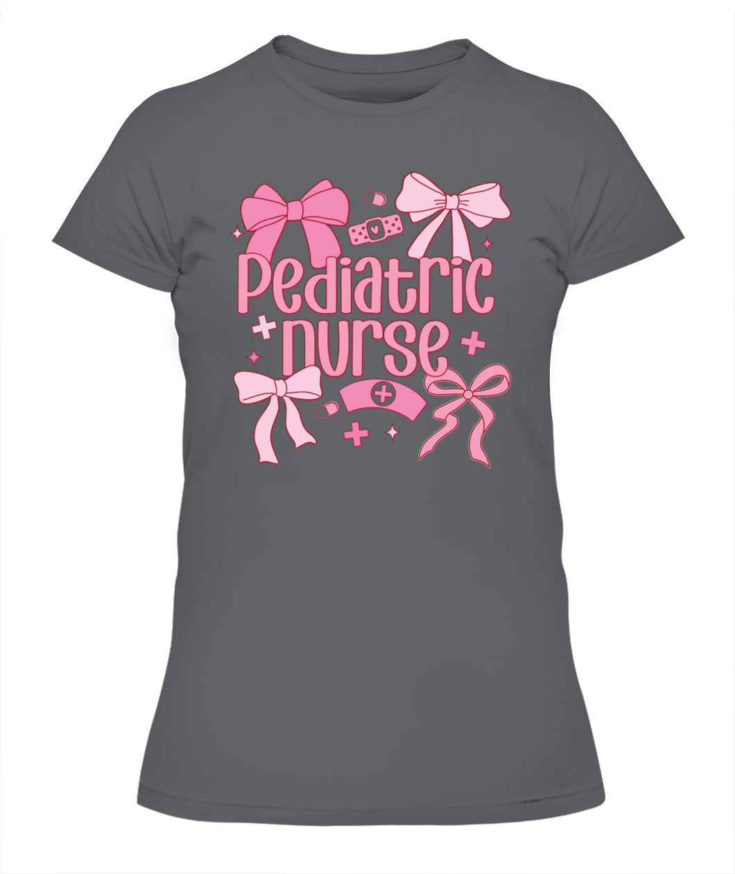 Coquette Pediatric Nurse Peds Crew Kids - Adults Pediatrics Long Sleeve Shirt