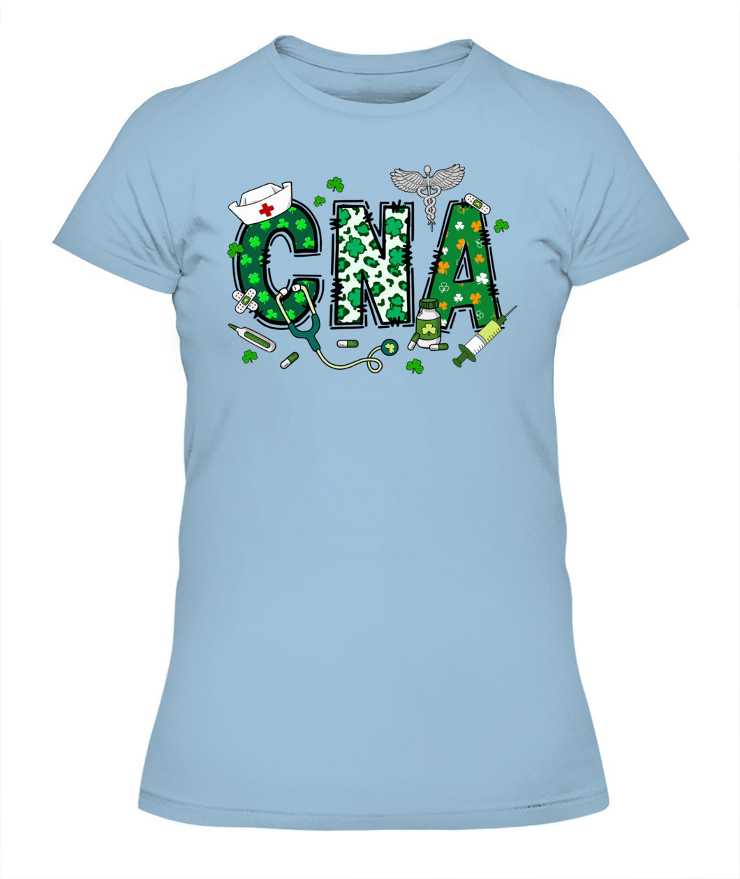 CNA Nurse Patrick's Day Shirt, Lucky Nurse Shamrock Certified Nursing Assistants