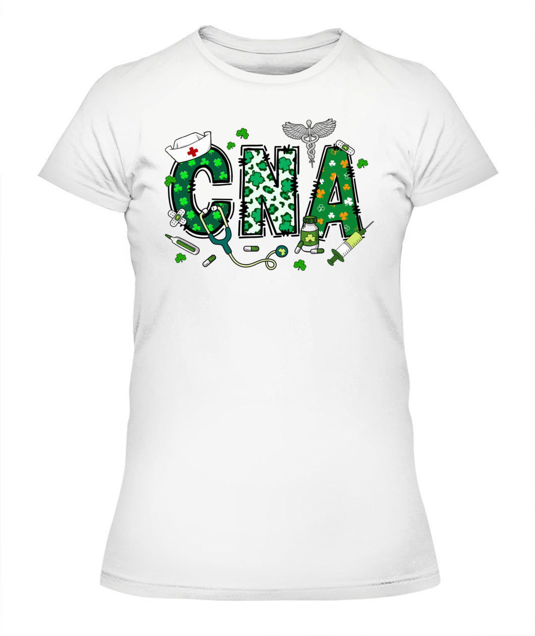 CNA Nurse Patrick's Day Shirt, Lucky Nurse Shamrock Certified Nursing Assistants