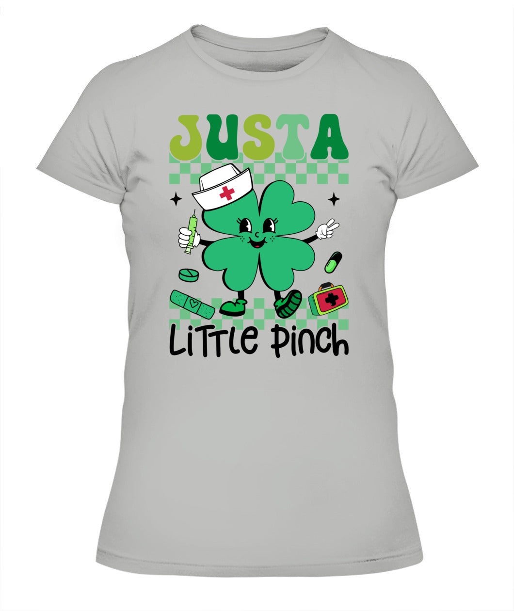 Just A Little Pinch St Patrick's Shirt Gift For Nurse