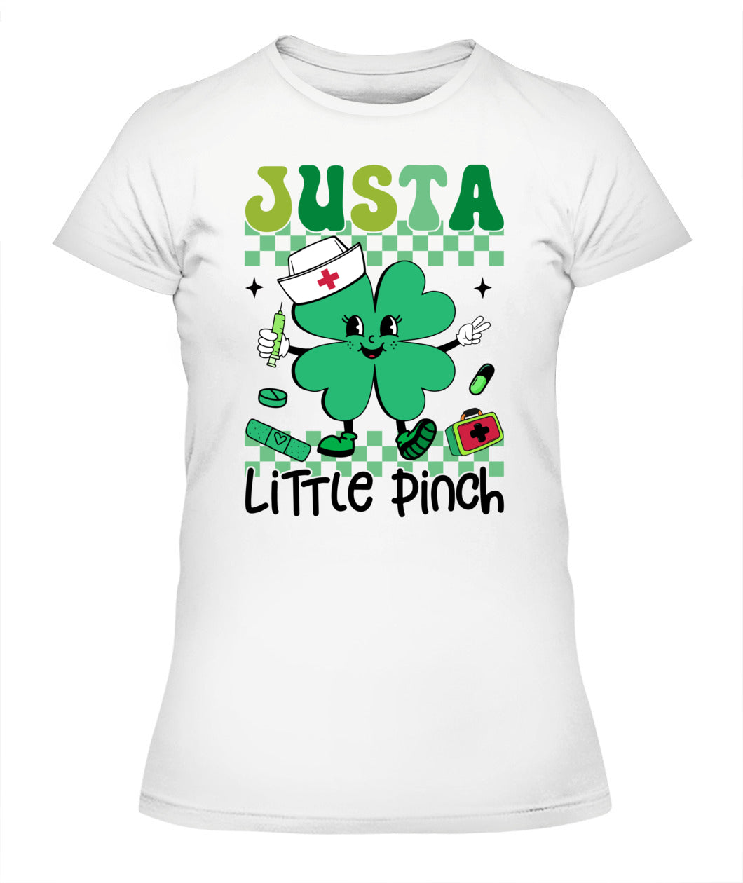 Just A Little Pinch St Patrick's Shirt Gift For Nurse