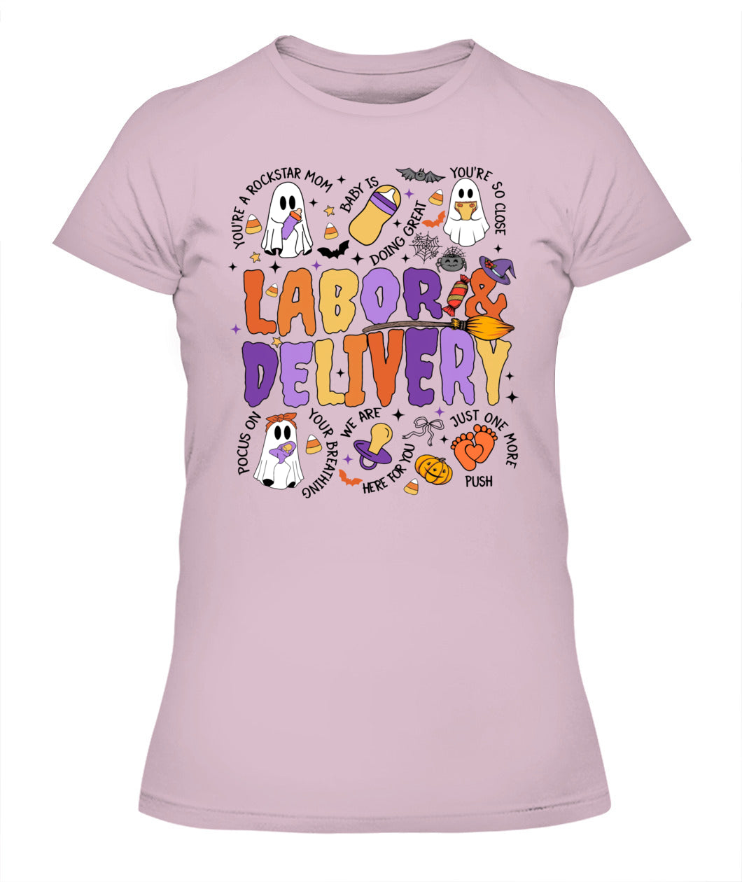 Labor and delivery Nurse Halloween Maternity Vintage