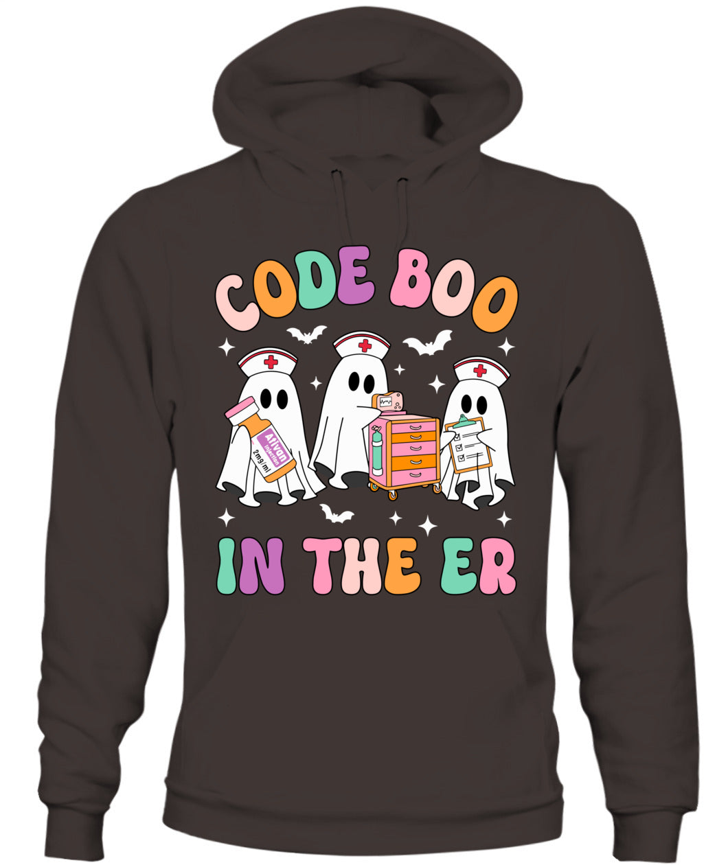 Code Boo In The ER Nurse Ghost Halloween Costume