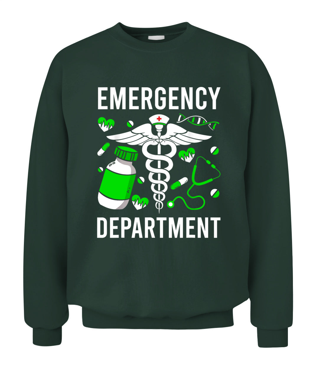 Emergency Department Funny ER Nurse Irish St Patricks Day Shirt