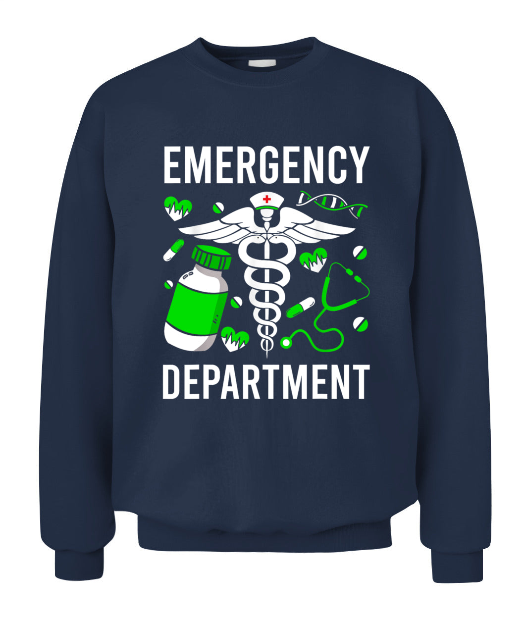 Emergency Department Funny ER Nurse Irish St Patricks Day Shirt