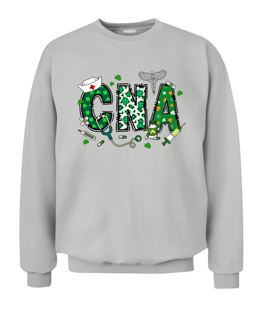 CNA Nurse Patrick's Day Shirt, Lucky Nurse Shamrock Certified Nursing Assistants