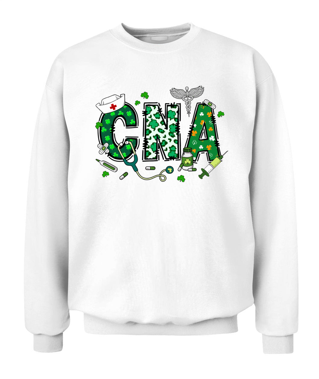 CNA Nurse Patrick's Day Shirt, Lucky Nurse Shamrock Certified Nursing Assistants