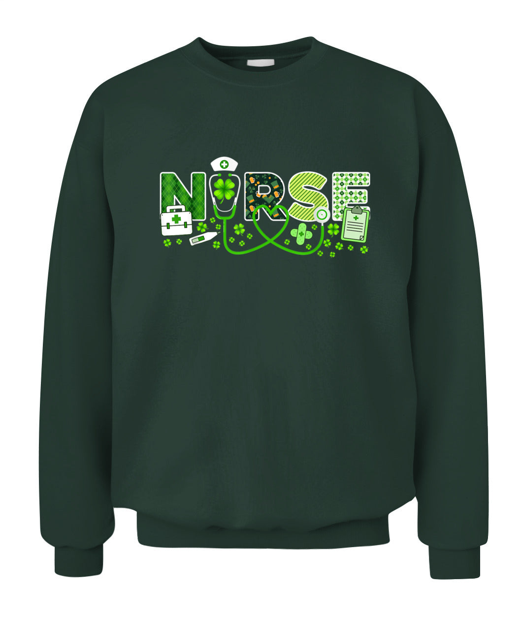 Nurse St Patricks Day Lucky Nurse Shamrock Love Nurse Life Shirt