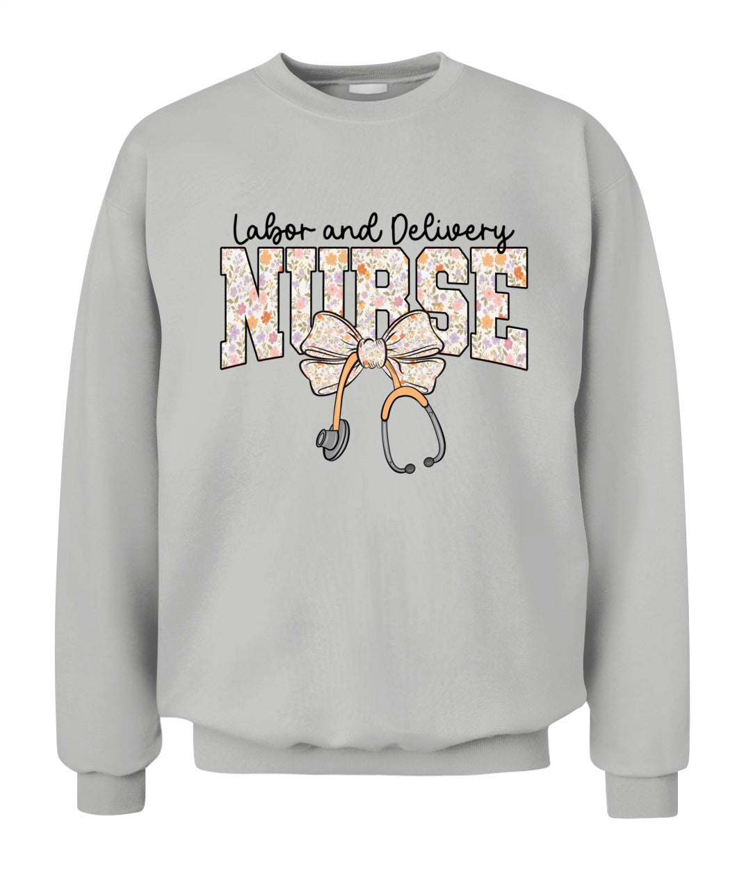 Labor and Delivery Nurse Stethoscope Coquette Bow Graduation
