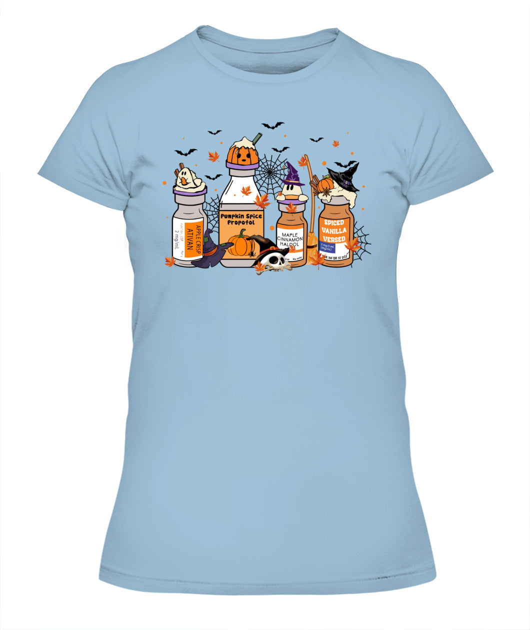 Cute Pumpkin Spice Propofol Spooky ICU Nurse Halloween Sweatshirt