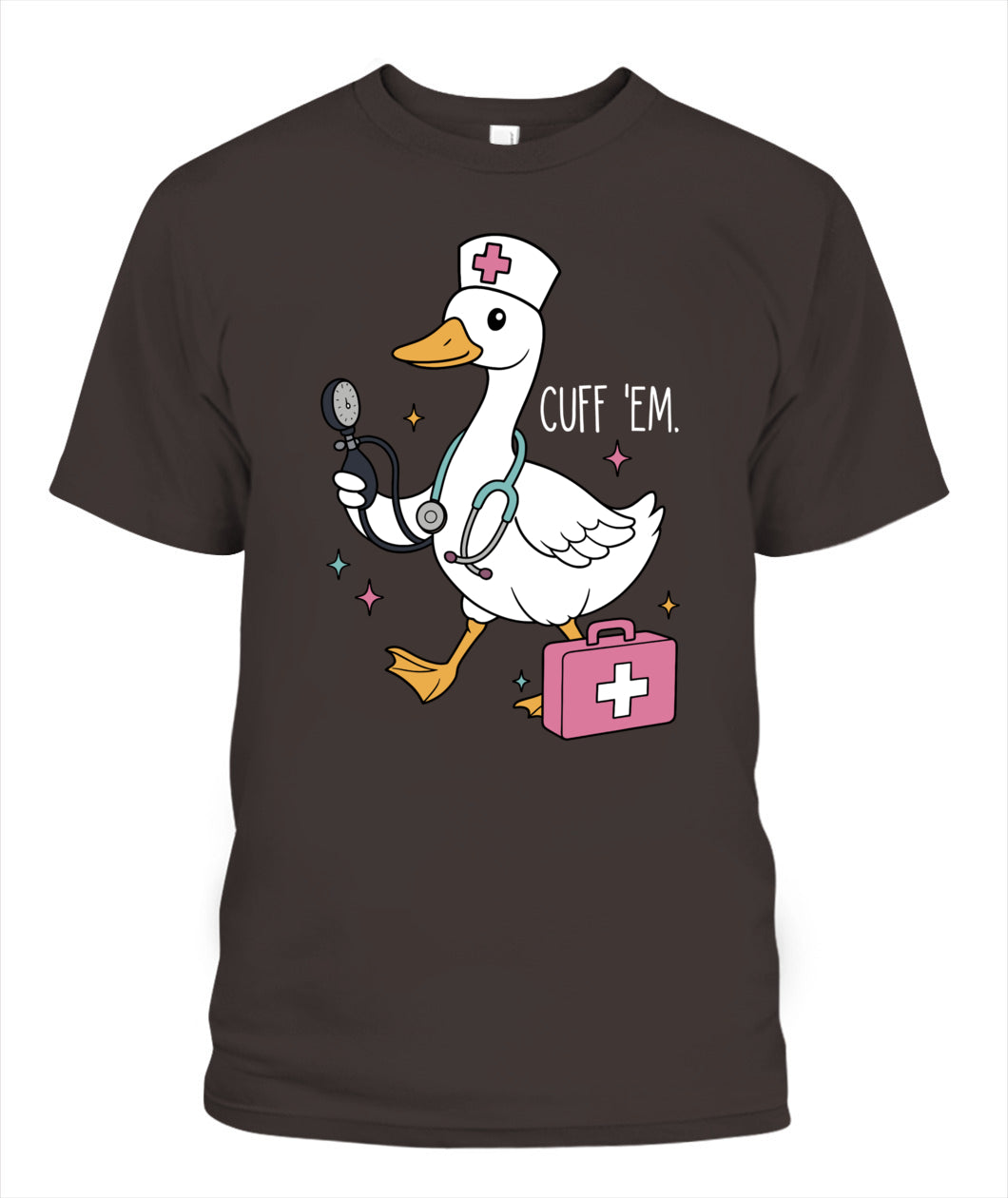 Groovy Silly Goose Nurse Cuff Em Nurse Appreciation ER Nurse