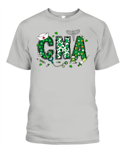 CNA Nurse Patrick's Day Shirt, Lucky Nurse Shamrock Certified Nursing Assistants