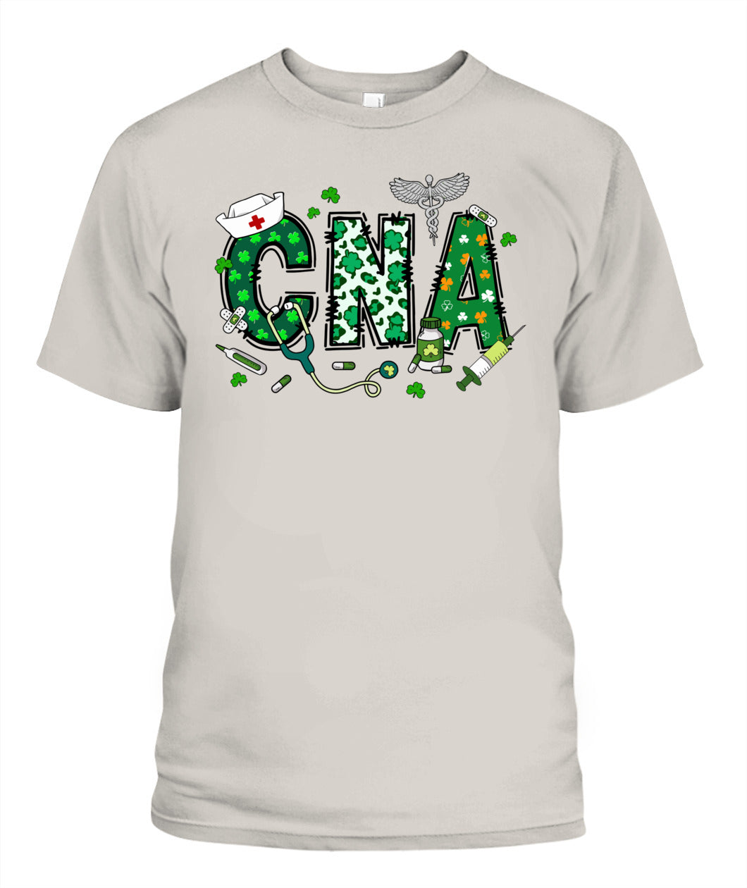 CNA Nurse Patrick's Day Shirt, Lucky Nurse Shamrock Certified Nursing Assistants