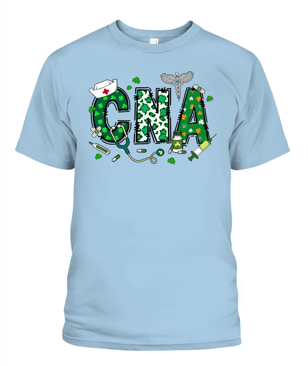 CNA Nurse Patrick's Day Shirt, Lucky Nurse Shamrock Certified Nursing Assistants
