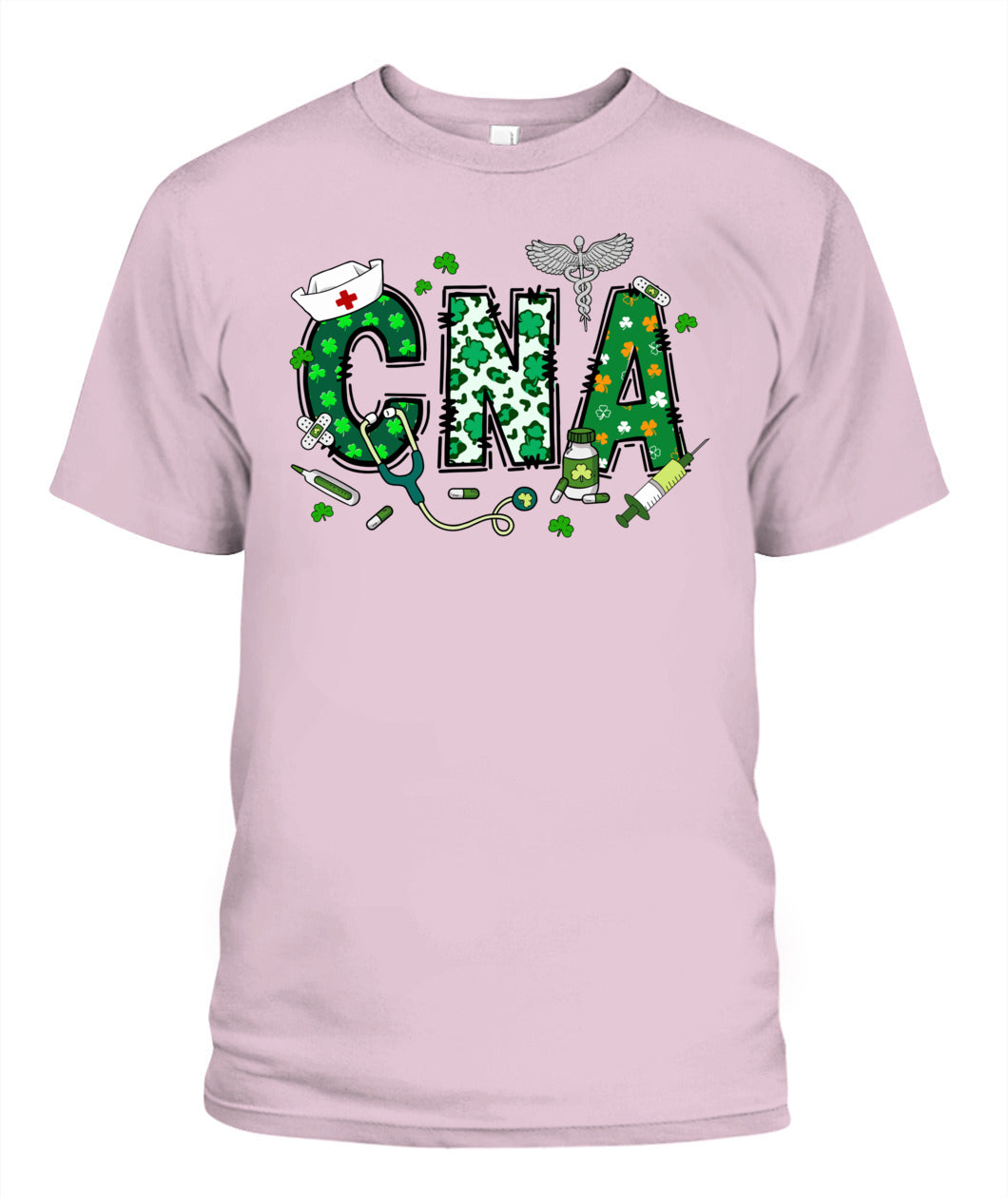 CNA Nurse Patrick's Day Shirt, Lucky Nurse Shamrock Certified Nursing Assistants