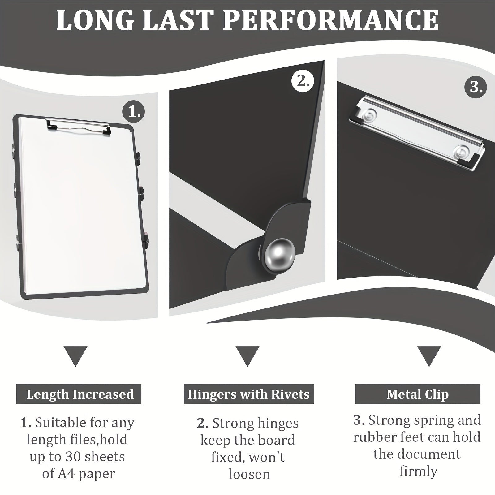 4 Layers Aluminum Nursing Clipboard Foldable - Pocket Size 3.5 x 9 inches with Medical Edition Cheat Sheets for Nurses, Students, and Doctors