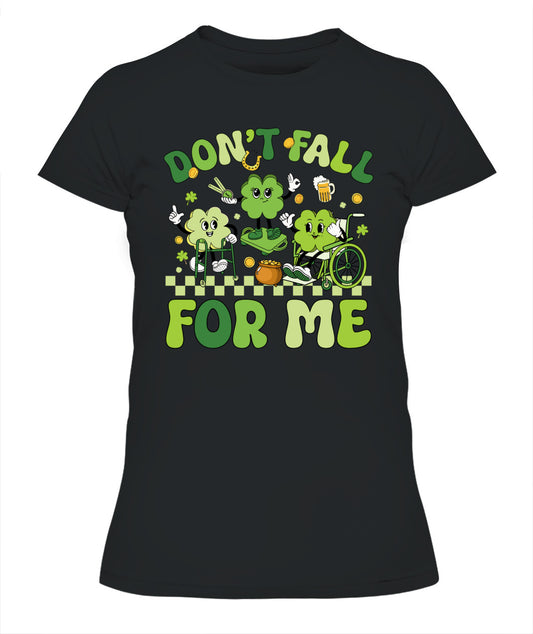 Don't Fall For Me Medical Nurse RR PCT CNA St Patricks Day Shirt