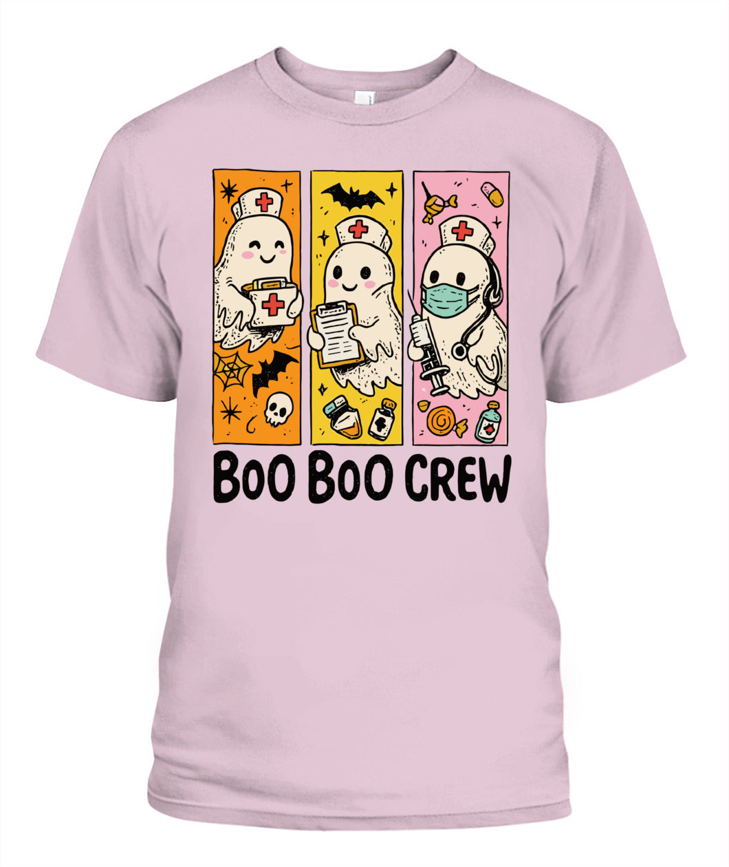 Groovy Boo Boo Crew Nurse Halloween Spooky Ghost Nurse Life