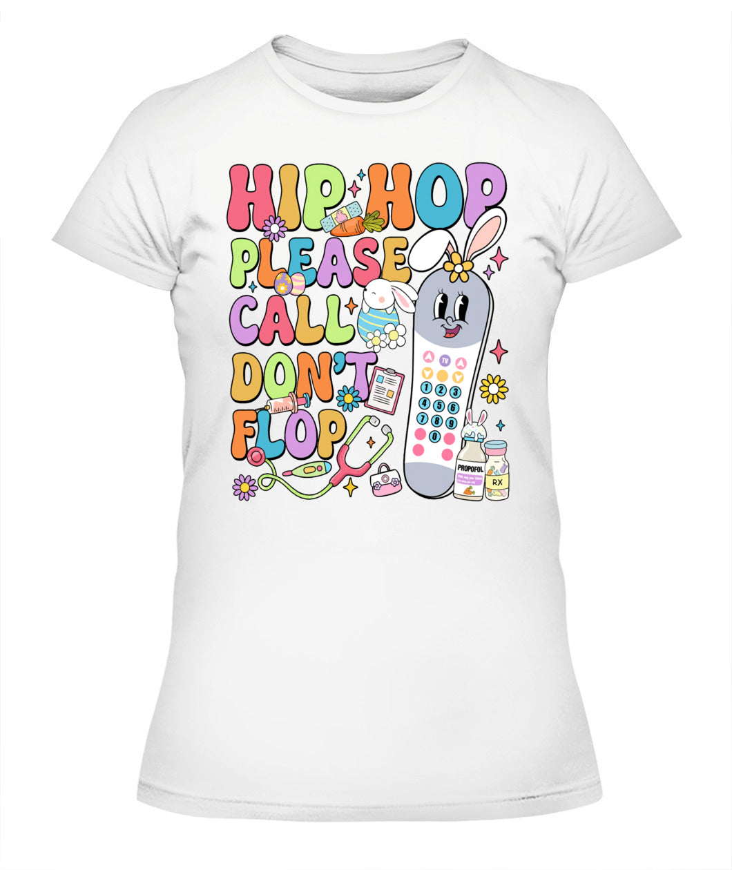 Groovy Hip Hop Please Call Don't Flop CNA PCT Easter Day
