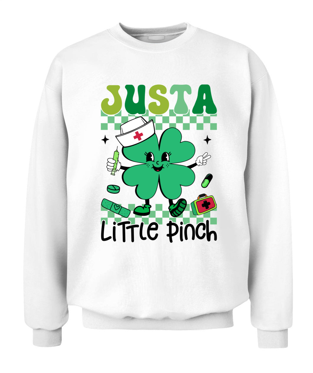 Just A Little Pinch St Patrick's Shirt Gift For Nurse