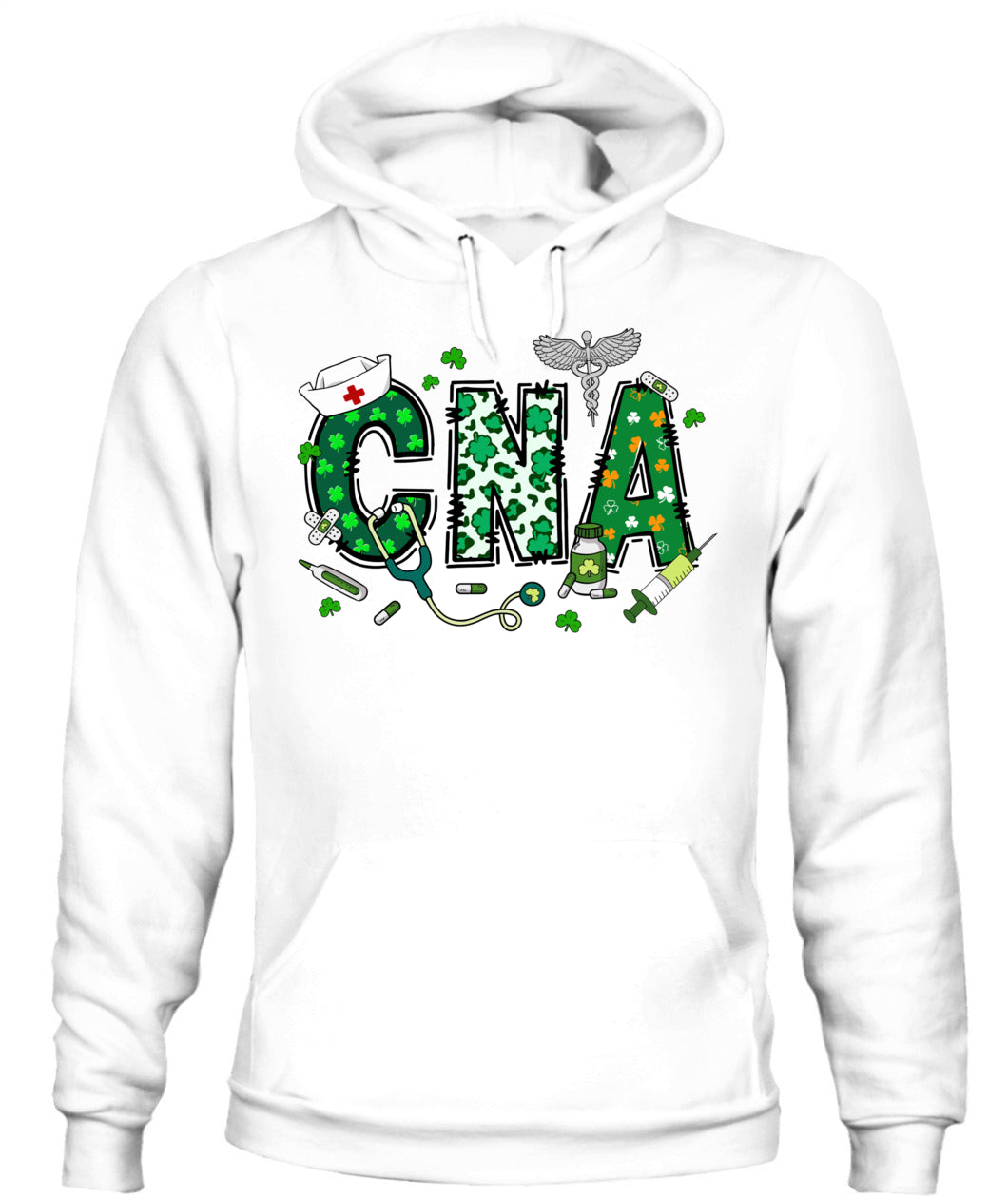 CNA Nurse Patrick's Day Shirt, Lucky Nurse Shamrock Certified Nursing Assistants