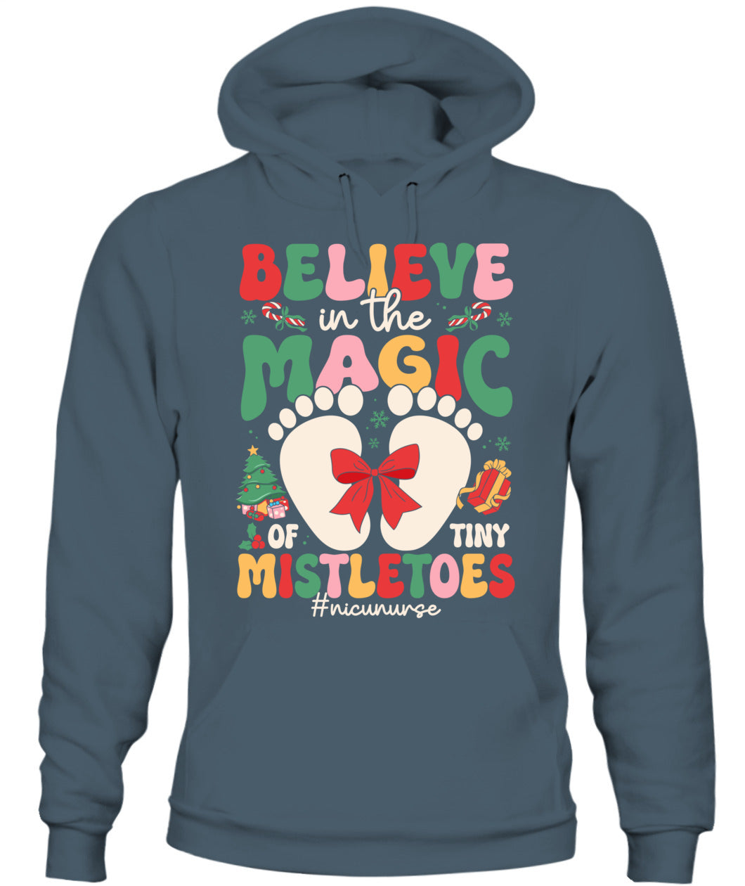 Believe In The Magic Of Tiny Mistletoes Baby Nicu Nurse Christmas