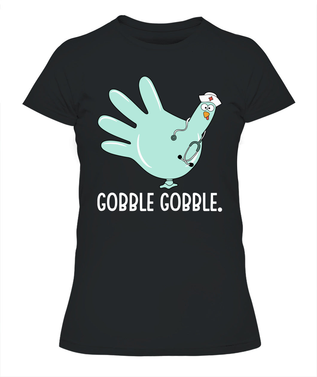 Turkey Scrubs Rubber Gloves Nurse Fall Nursing Thanksgiving Sweatshirt