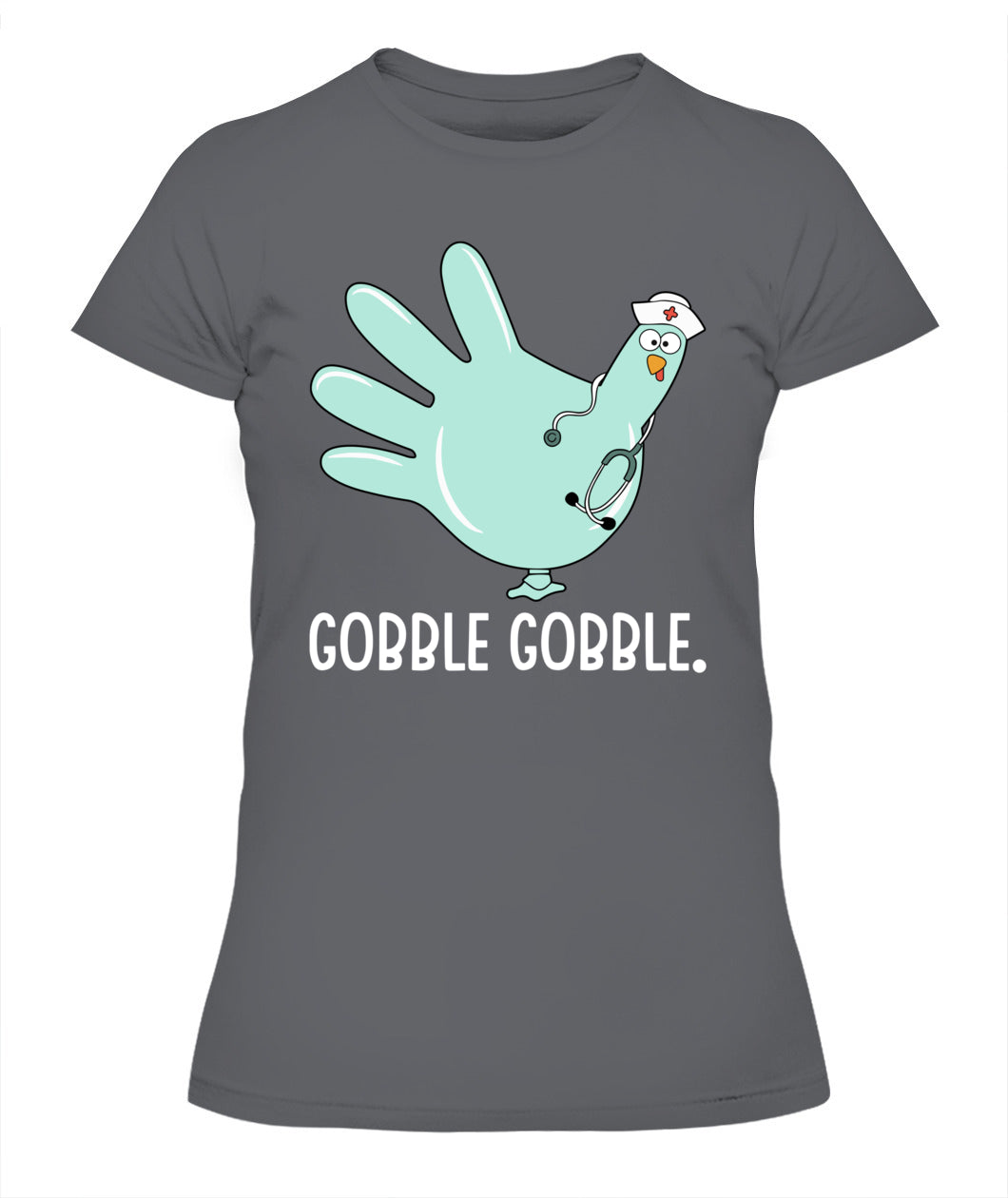 Turkey Scrubs Rubber Gloves Nurse Fall Nursing Thanksgiving Sweatshirt