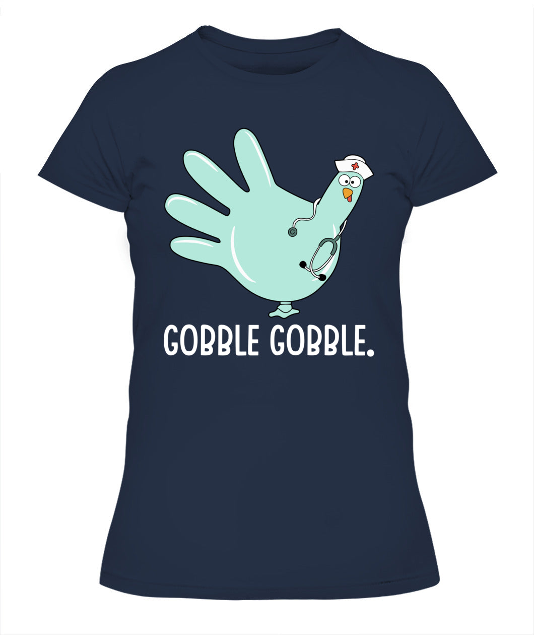 Turkey Scrubs Rubber Gloves Nurse Fall Nursing Thanksgiving Sweatshirt