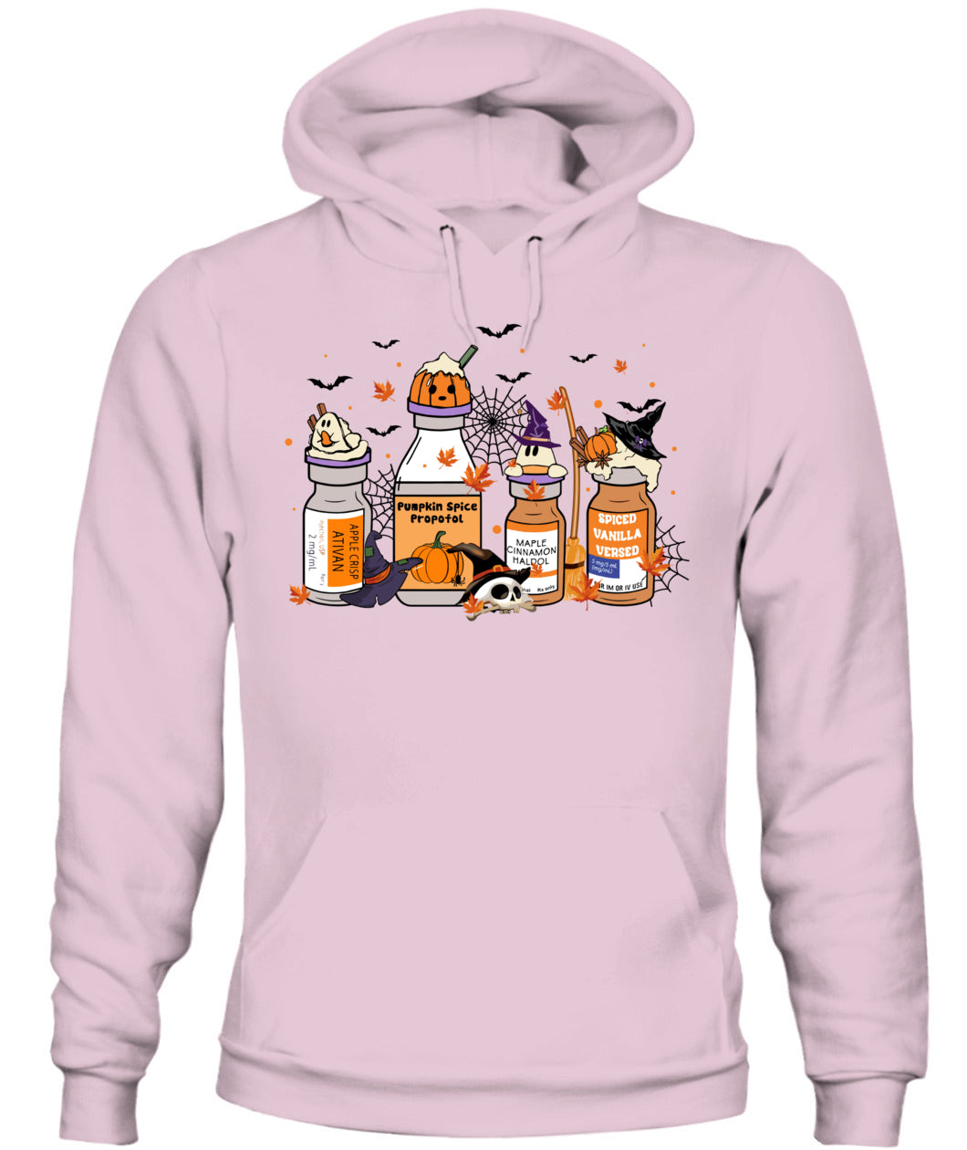 Cute Pumpkin Spice Propofol Spooky ICU Nurse Halloween Sweatshirt