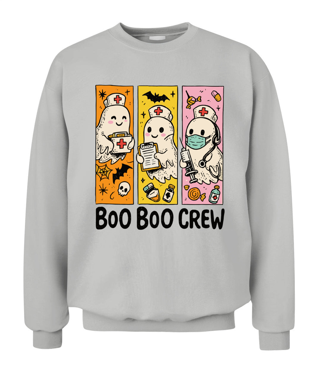 Groovy Boo Boo Crew Nurse Halloween Spooky Ghost Nurse Life