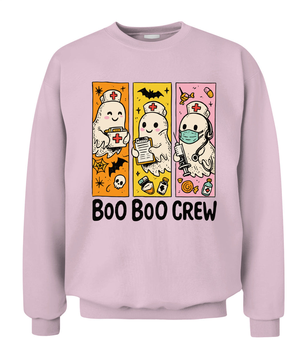 Groovy Boo Boo Crew Nurse Halloween Spooky Ghost Nurse Life