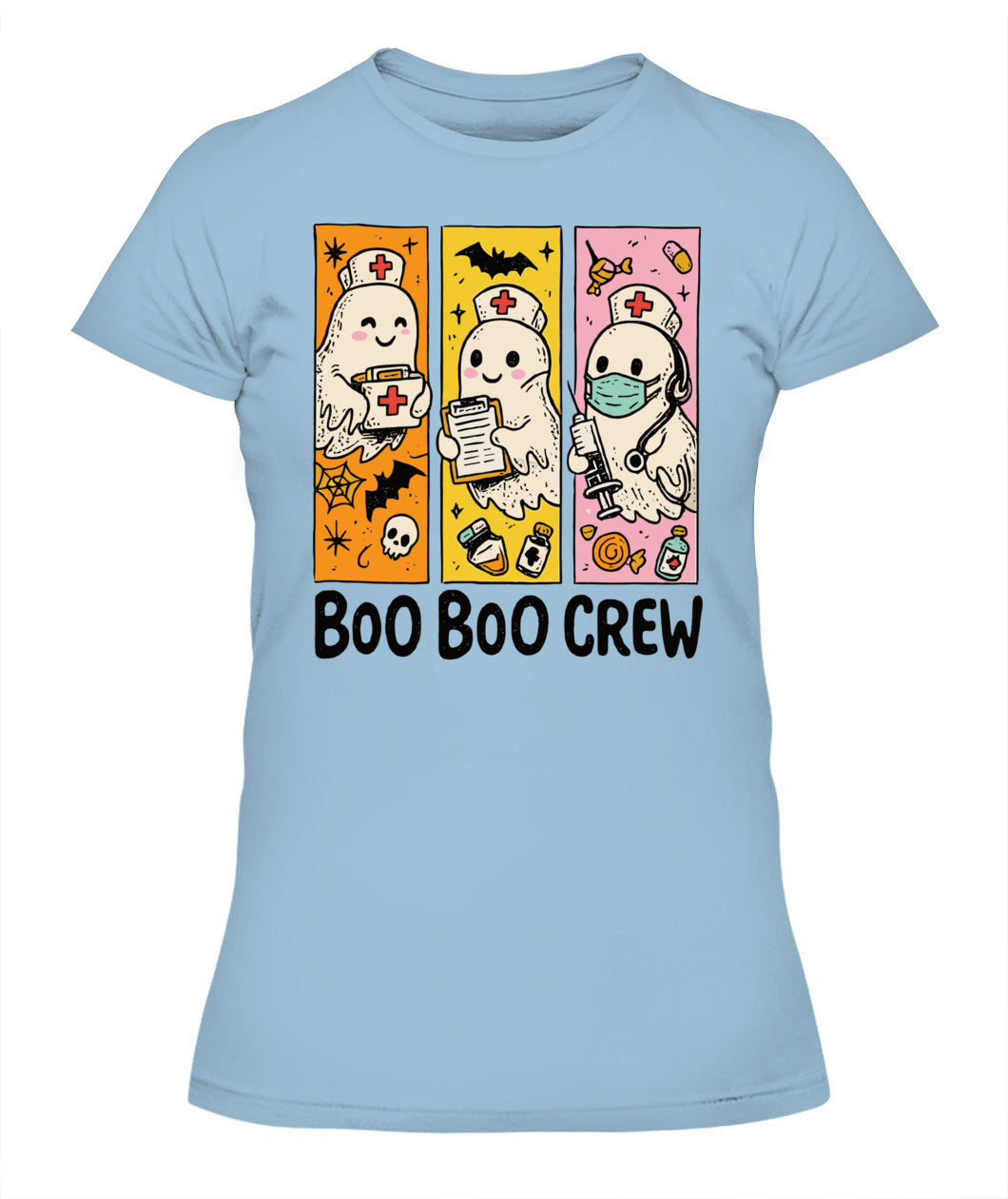 Groovy Boo Boo Crew Nurse Halloween Spooky Ghost Nurse Life