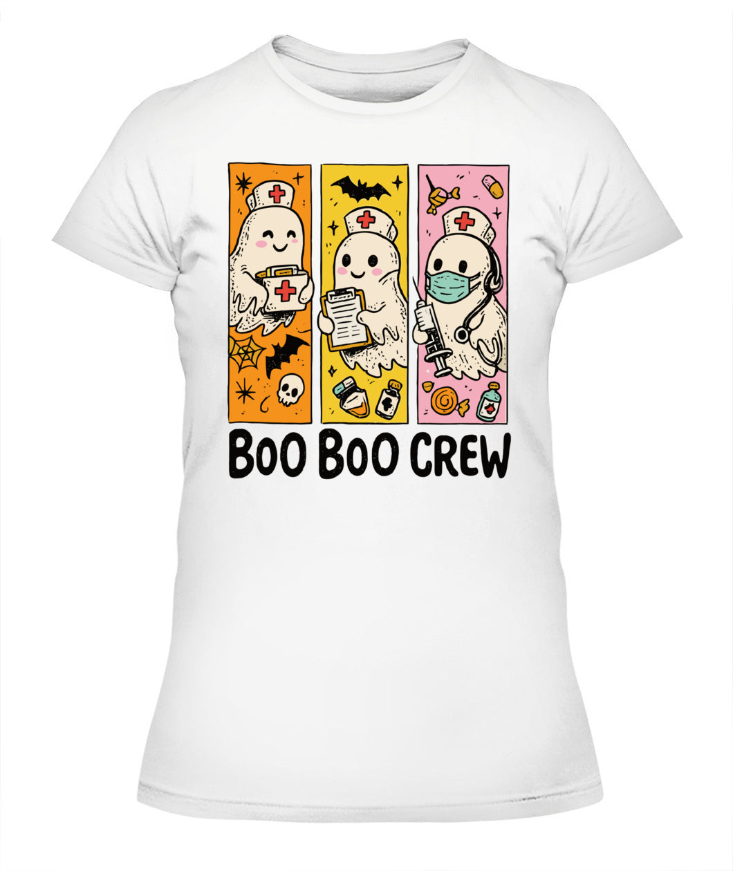 Groovy Boo Boo Crew Nurse Halloween Spooky Ghost Nurse Life