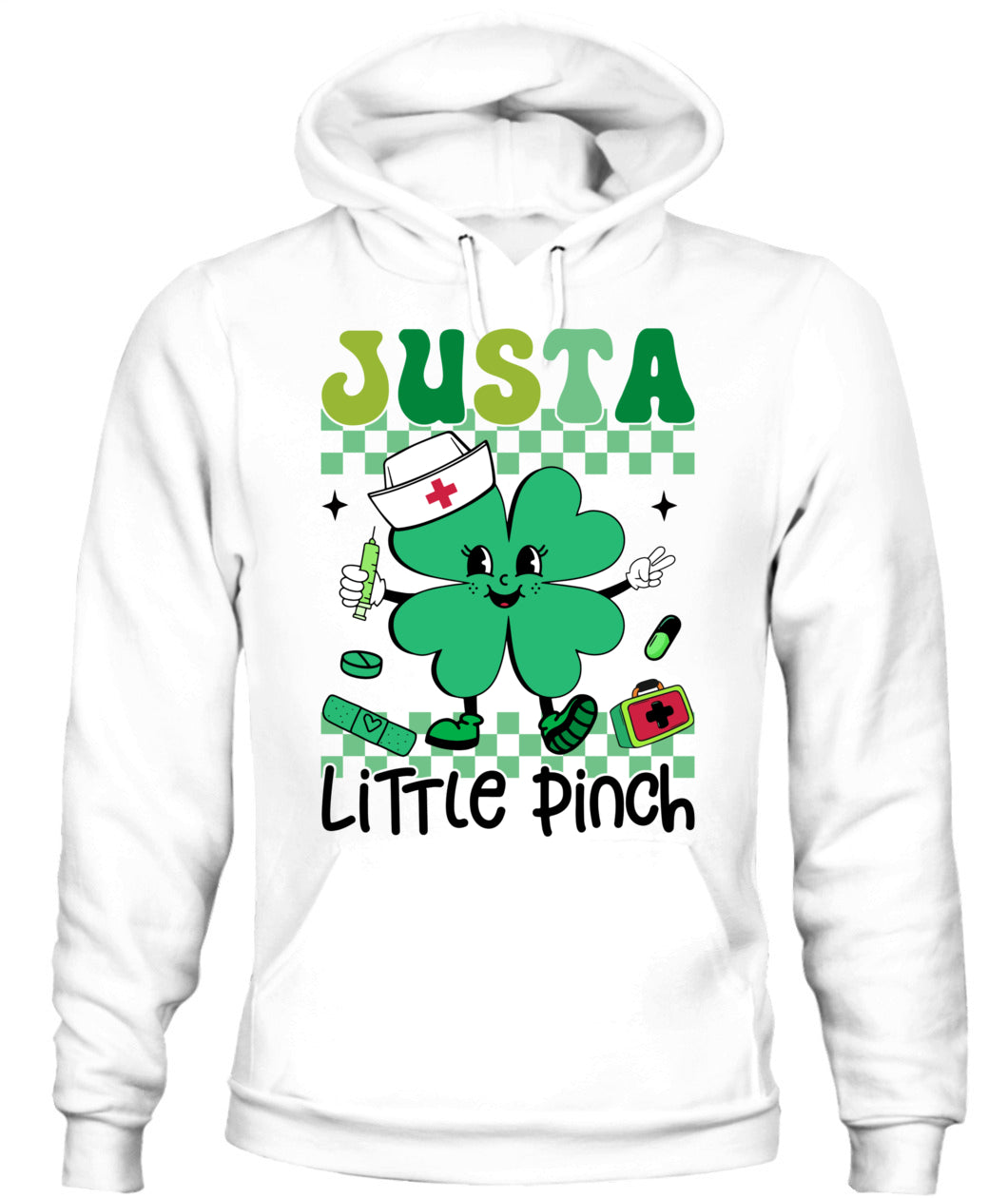 Just A Little Pinch St Patrick's Shirt Gift For Nurse