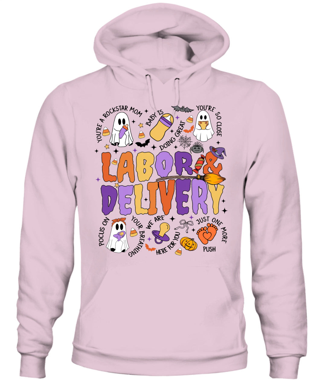 Labor and delivery Nurse Halloween Maternity Vintage