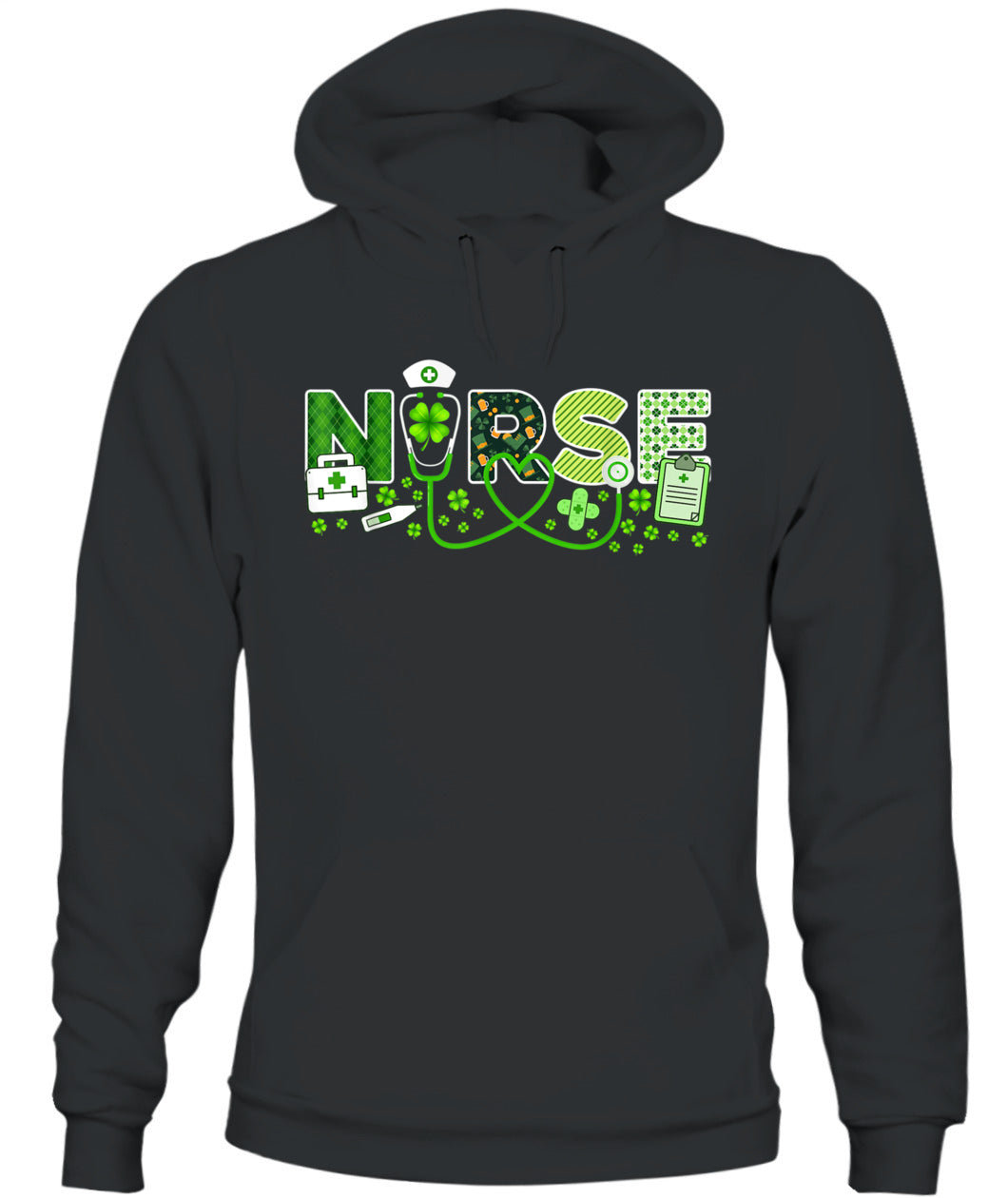 Nurse St Patricks Day Lucky Nurse Shamrock Love Nurse Life Shirt