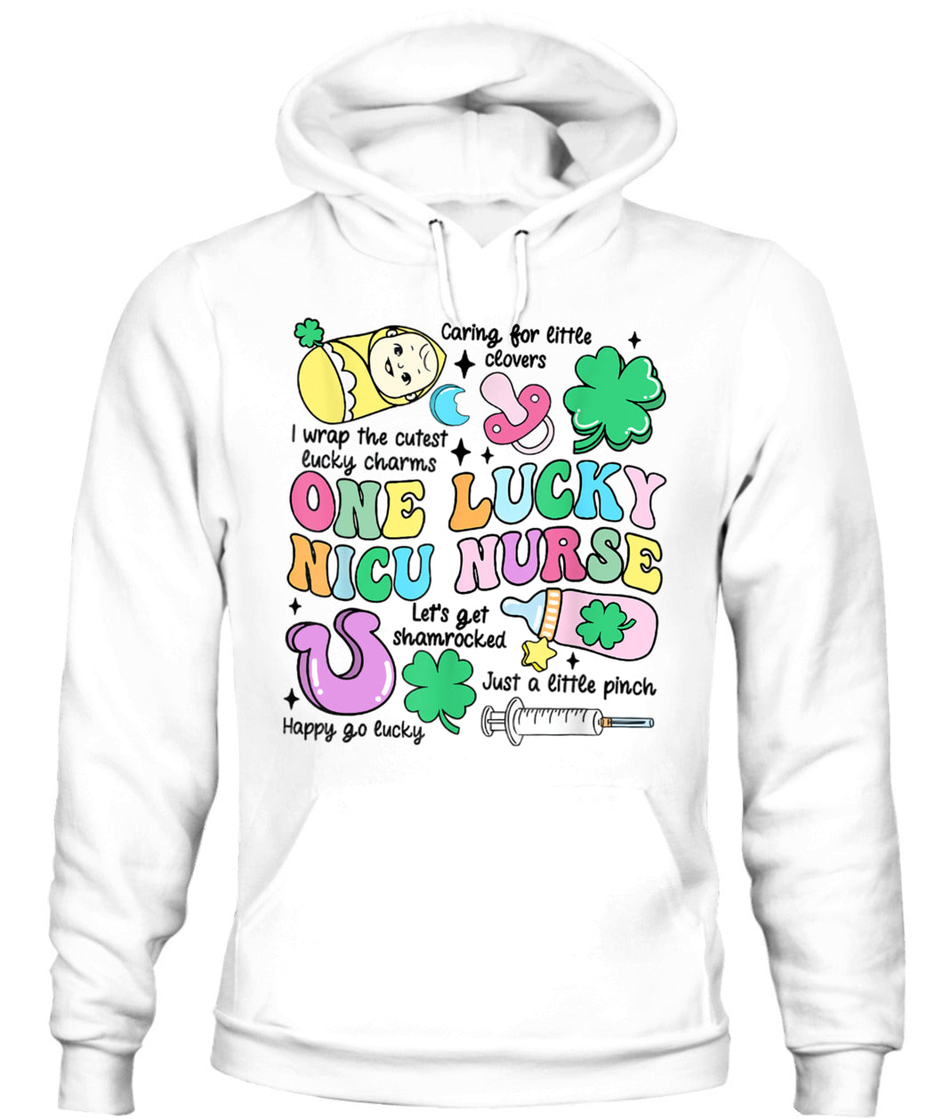Irish NICU Nurse St Patrick Day Neonatal Intensive Care Unit Shirt