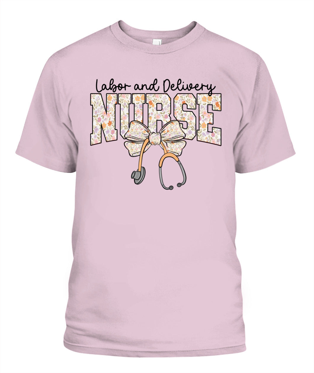 Labor and Delivery Nurse Stethoscope Coquette Bow Graduation