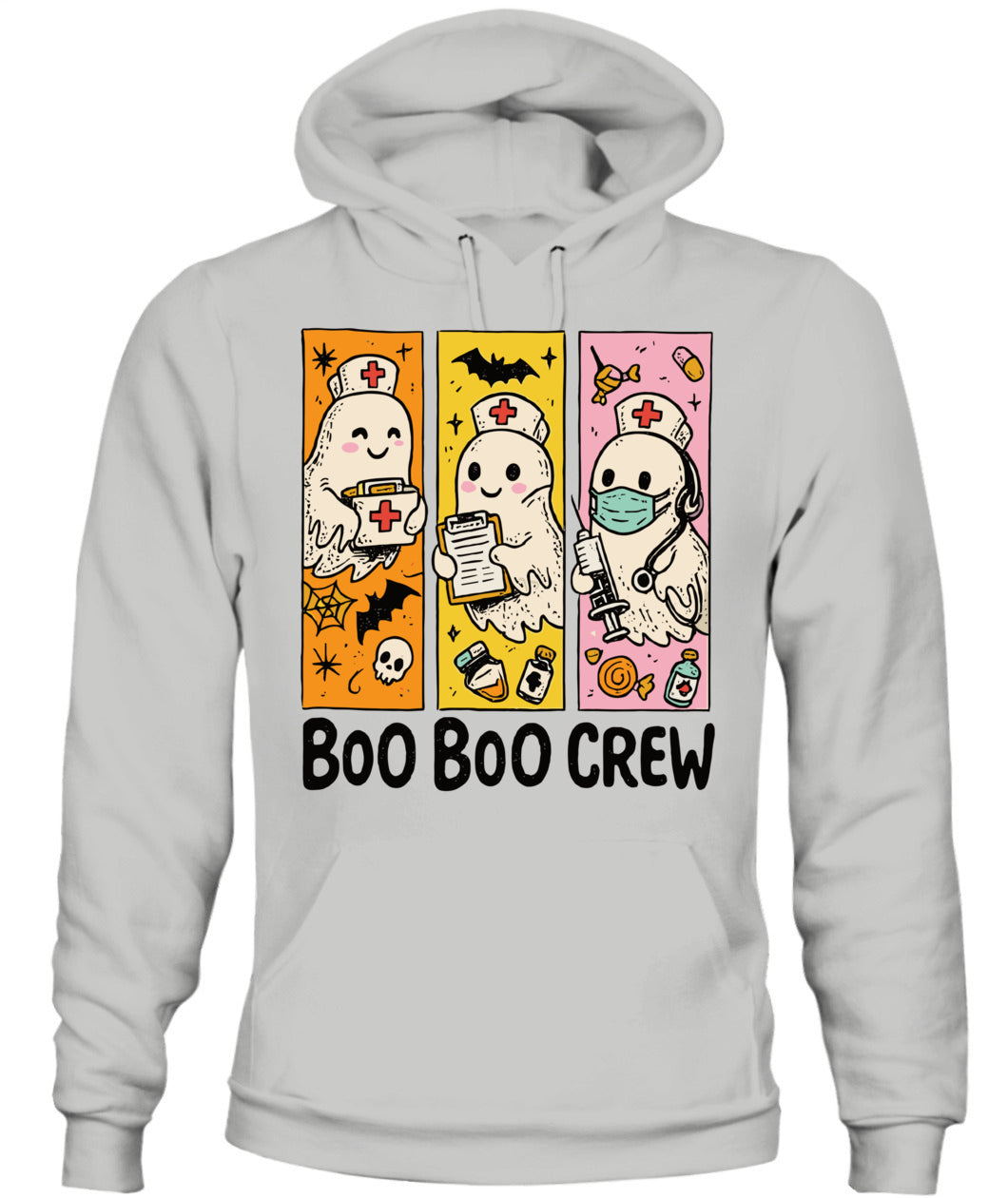 Groovy Boo Boo Crew Nurse Halloween Spooky Ghost Nurse Life