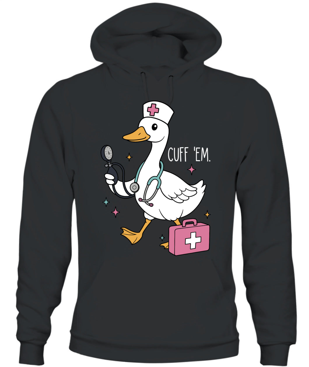 Groovy Silly Goose Nurse Cuff Em Nurse Appreciation ER Nurse