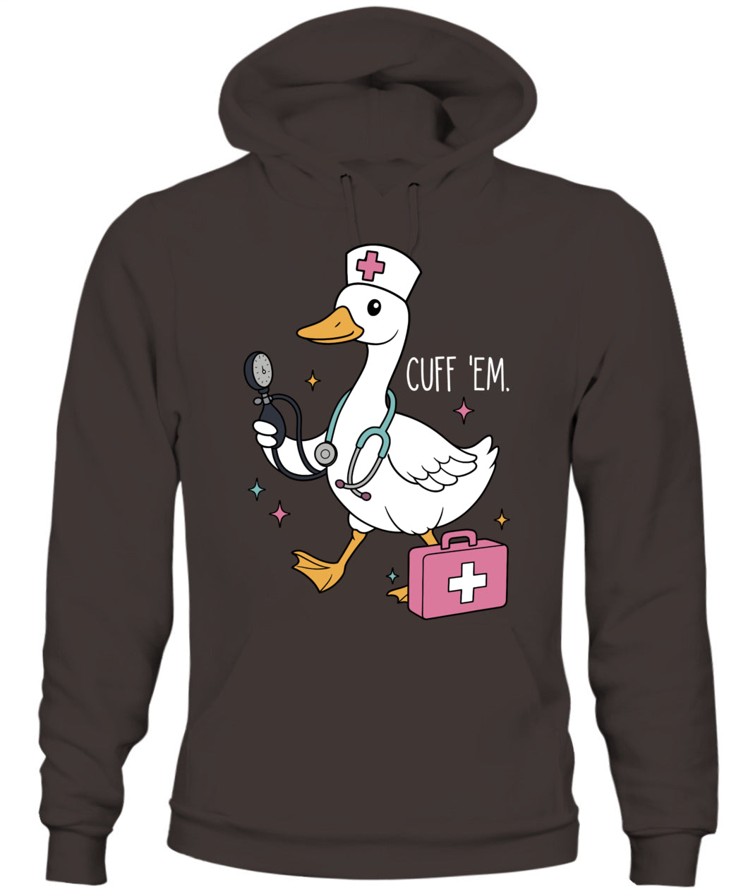 Groovy Silly Goose Nurse Cuff Em Nurse Appreciation ER Nurse