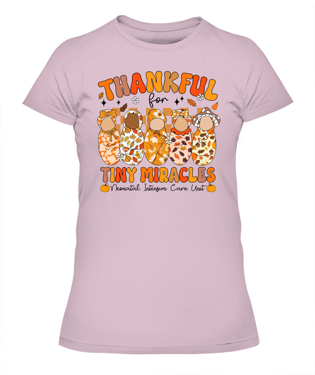 Cute Thankful for Tiny Miracles NICU Nurse Fall Thanksgiving