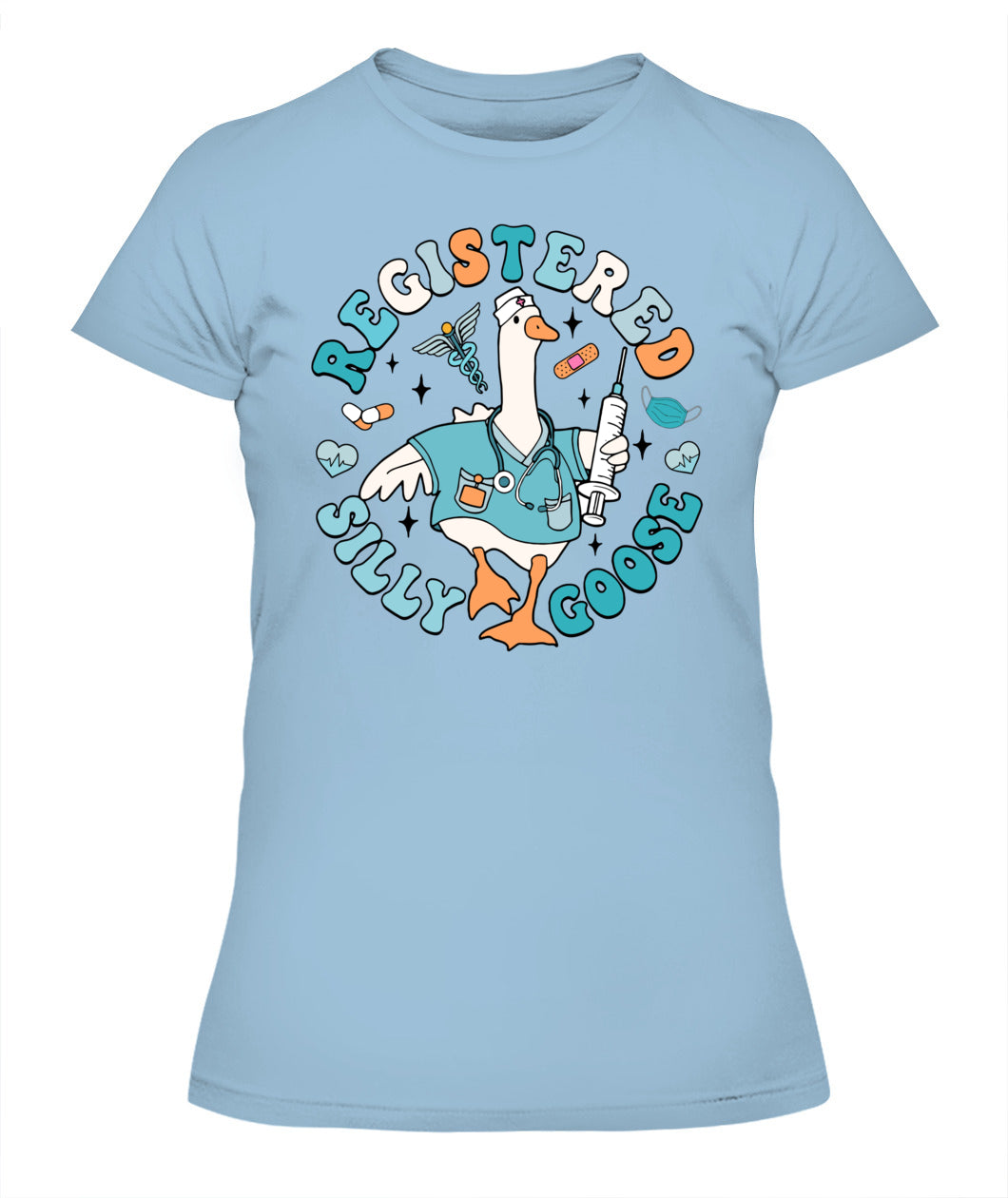 Groovy Registered Silly Goose Nurse Practitioner RN Nursing